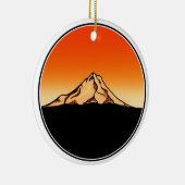 Mt Hood Ornament (Rechts)