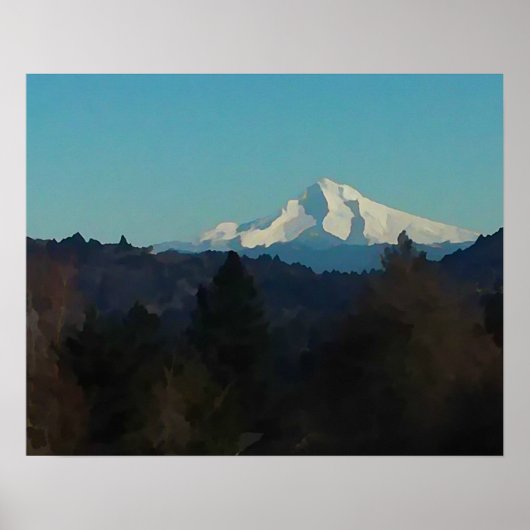 Mt. Hood Poster (Vorne)