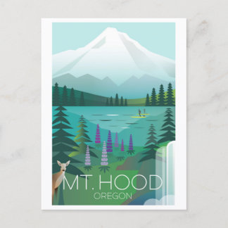 Mt. Hood Postkarte