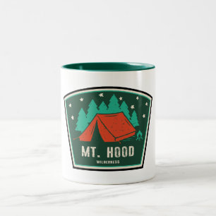 Mt. Hood Wilderness Oregon Camping Zweifarbige Tasse