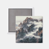 MT. HUANG SHAN MAGNET (Vorderseite/Rückseite)
