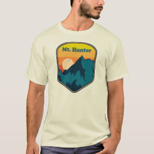 Mt. Hunter Alaska Sonnenaufgang T-Shirt