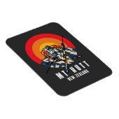 Mt Hutt Neuseeland Magnet (Rechte Seite)