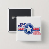 MT IN DEN USA PATRIOTIC MEDICAL TECHNOLOGIST BUTTON (Vorne & Hinten)