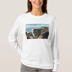 Mt. Insel-Ansicht des Donner-Lochs T-Shirt