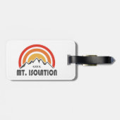 Mt. Isolation New Hampshire Gepäckanhänger (Rückseite horizontal)