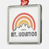 Mt. Isolation New Hampshire Ornament Aus Metall (Links)