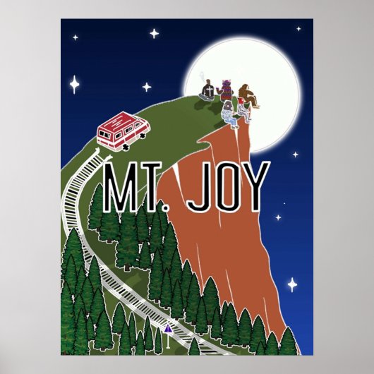 Mt Joy Original Artwork Poster (Vorne)