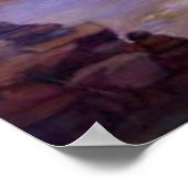 Mt Kailash Stupa Tibet von Lynda Vugler Poster (Ecke)