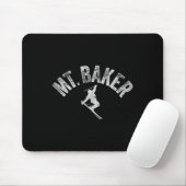 Mt Ker Ski Mount Ker Washington Skifahren Cool Win Mousepad (Mit Mouse)