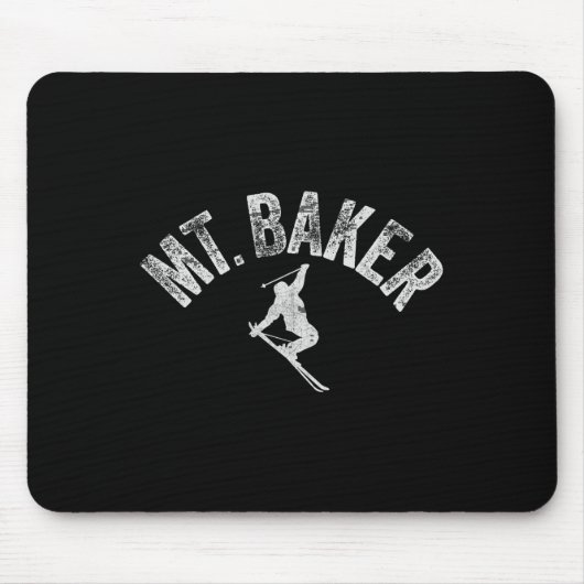 Mt Ker Ski Mount Ker Washington Skifahren Cool Win Mousepad (Vorne)