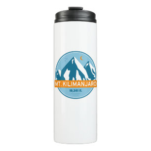 Mt. Kilimanjaro Sterne Mond Thermosbecher