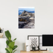 mt Kinabalu Ansicht Poster (Heimbüro)