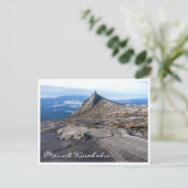 mt Kinabalu Natur Postkarte (Stehend Vorderseite)