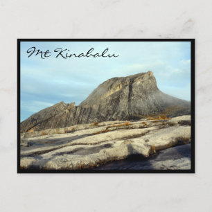Mt Kinabalu Postkarte