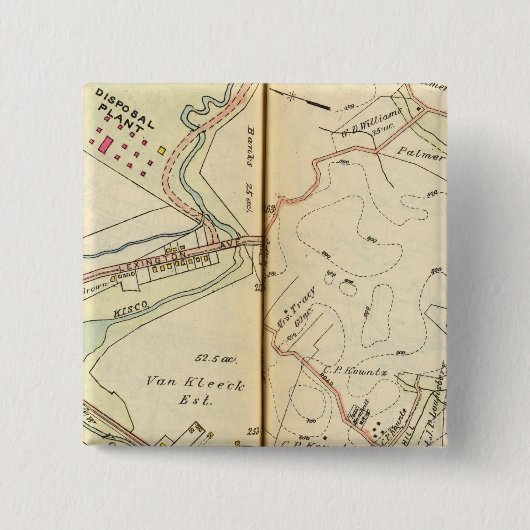 Mt. Kisco, New York 2 Button (Vorderseite)