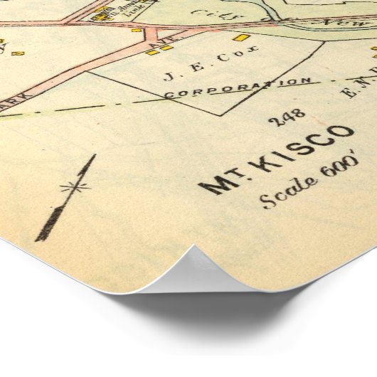 Mt. Kisco, New York 2 Poster (Ecke)