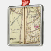 Mt. Kisco, New York Silbernes Ornament (Links)