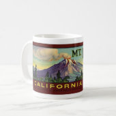 Mt Lassen-Tasse Kaffeetasse (Vorderseite Links)