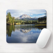 Mt. Lassen vom Manzanita See Mousepad (Mit Mouse)