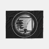 Mt. Ldy Pipeline Skateboarding Fleecedecke (Vorderseite (Horizontal))