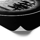 Mt. Ldy Pipeline Skateboarding  Poster (Ecke)
