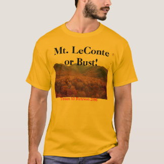 mt leconte 1, Mt. LeConte oder Fehlschlag! , T-Shirt
