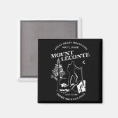 Mt Leconte Great Smoky Mountains Magnet (Vorderseite/Rückseite)