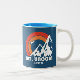 Mt. Lincoln New Hampshire Sun Eagle Zweifarbige Tasse
