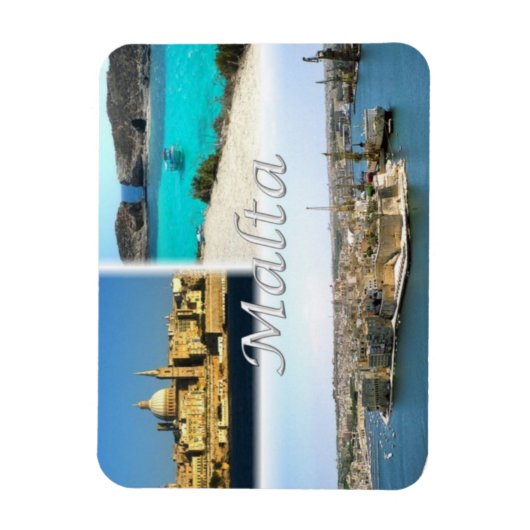 MT Malta - Valletta - Magnet (Vertikal)