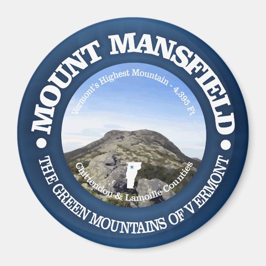 Mt Mansfield Magnet (Vorne)
