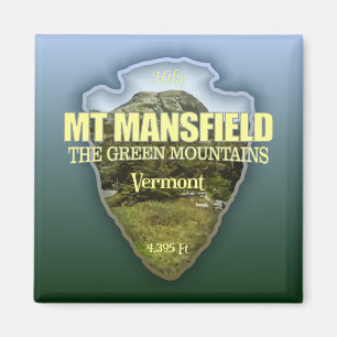 Mt Mansfield (Pfeilspitzen) Magnet