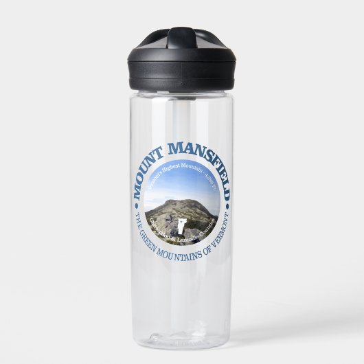 Mt Mansfield Trinkflasche (Vorderseite)