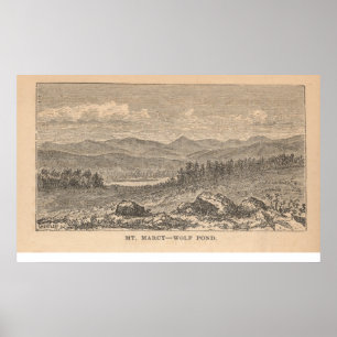 Mt. Marcy - Wolf Pond Poster