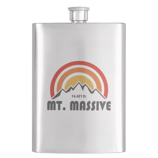 Mt. massiv flachmann (Vorderseite)