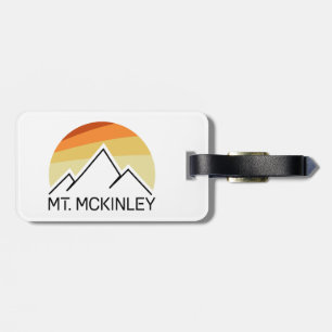 Mt. McKinley Alaska Retro Gepäckanhänger