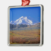 Mt. McKinley Denali Nationalpark , Alaska. Ornament Aus Metall (Links)