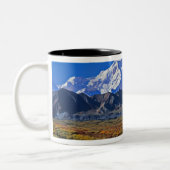 Mt. McKinley Denali Nationalpark , Alaska. Zweifarbige Tasse (Links)