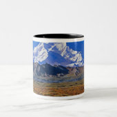 Mt. McKinley Denali Nationalpark , Alaska. Zweifarbige Tasse (Mittel)