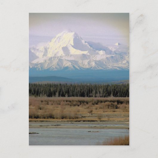 Mt. McKinley Postkarte (Vorderseite)