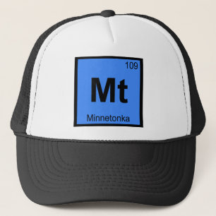 Mt - Minnetonka Minnesota Chemie Periodische Tabel Truckerkappe
