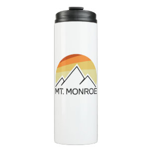 Mt. Monroe New Hampshire Retro Thermosbecher