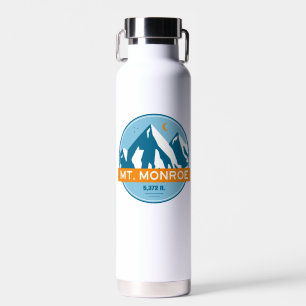 Mt. Monroe New Hampshire Sterne Mond Trinkflasche