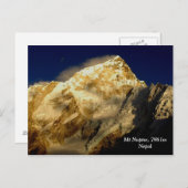 Mt Nuptse Postkarte (Vorne/Hinten)