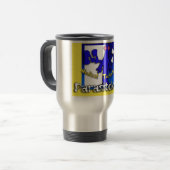 MT - PARASITOLOGIE - MEDIZINTECHNOLOGIN (LABRADOR) REISEBECHER (Vorderseite Links)