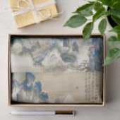 Mt.Penglai (Berg der Unsterblichen) von Tomita Kei Seidenpapier (Geschenk)