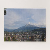 Mt. Pilatus - Luzerne, Schweizer - 16x20 - 520 PC Puzzle (Horizontal)