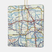 Mt Pleasant and Sulphur Springs Christmas Ornament (Links)