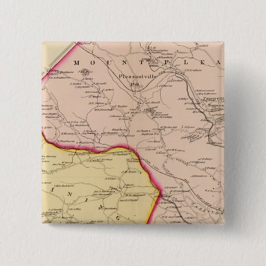 Mt Pleasant, Ossining, New York Button (Vorderseite)