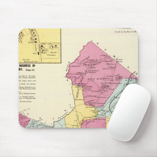 Mt Pleasant, Stadt Mousepad (Mit Mouse)